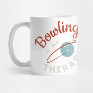 Bowling is My Therapy Mug